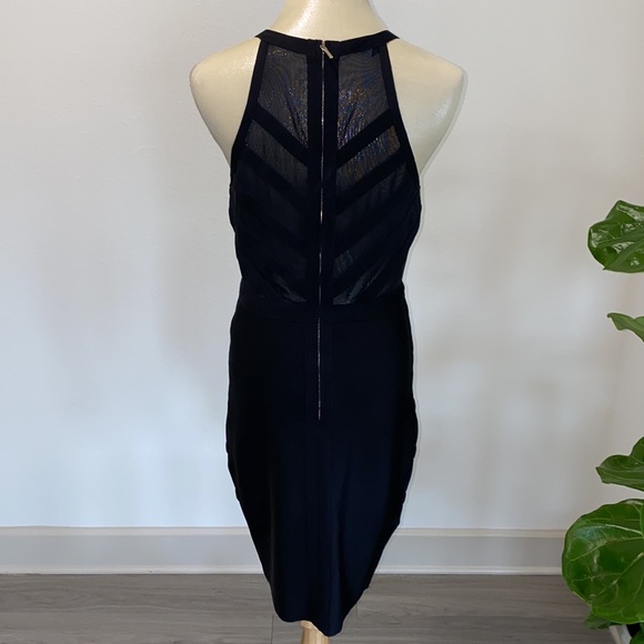 Bebe studded black halter neck dress - Picture 5 of 7